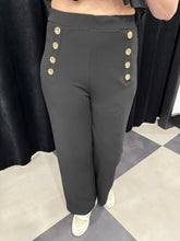 Load image into Gallery viewer, The Bijou Button Front Trouser (various colours) - chichappensboutique