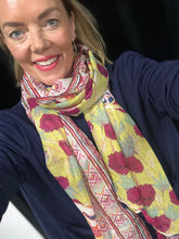 Load image into Gallery viewer, Wild Poppy Tassel Scarf (various colours) - chichappensboutique