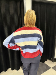 Autumn Stripe Cosy Knit (various colours)