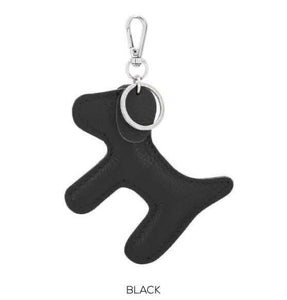 Leather Dog Keyring (various colours) - chichappensboutique