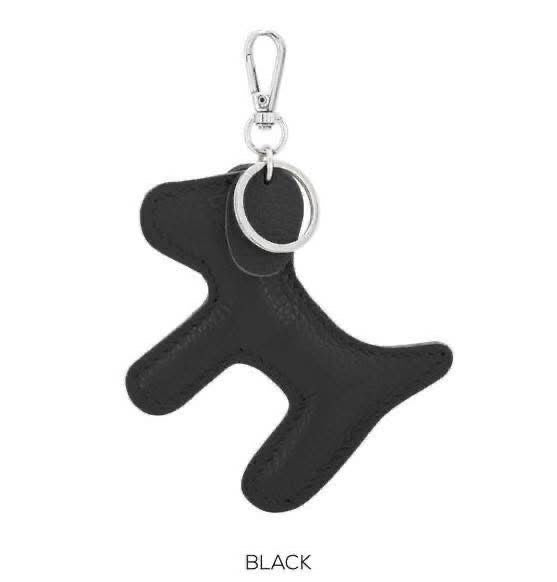 Leather Dog Keyring (various colours) - chichappensboutique
