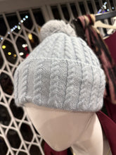 Load image into Gallery viewer, Braid Detail Bobble Hat (various colours)
