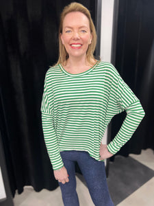 Essential Breton Jersey Top (various colours) - chichappensboutique