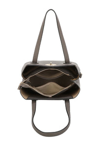 Faux Leather Small Tote Bag (various colours) - chichappensboutique