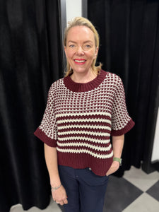 Cross Stitch Jumper (various colours)