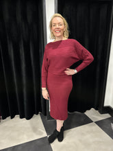 Load image into Gallery viewer, Two Part Cable Knit Dress &amp; Jumper (various colours) - chichappensboutique