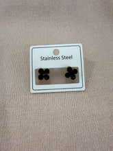 Load image into Gallery viewer, Clover Stud Earrings (various colours) - chichappensboutique