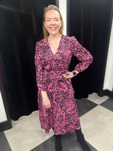 Load image into Gallery viewer, The Avery Faux Wrap Dress - chichappensboutique