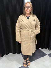 Load image into Gallery viewer, Luxe Camel Trench - chichappensboutique