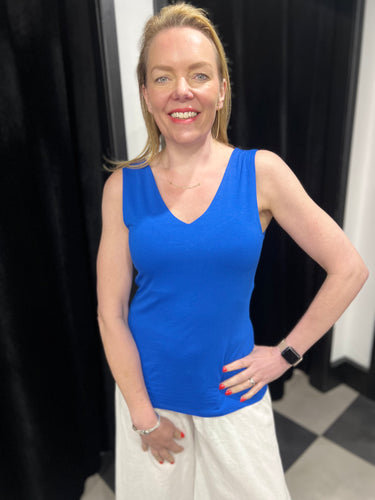 Double Layered V-Neck Vest (various colours)