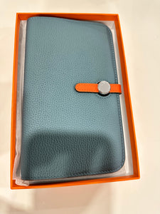 Leather Travel Document Holder (various colours) - chichappensboutique