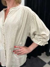 Load image into Gallery viewer, Paisley And Pearls Peasant Blouse - chichappensboutique