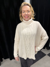 Load image into Gallery viewer, Longline Fisherman Knit (various colours)