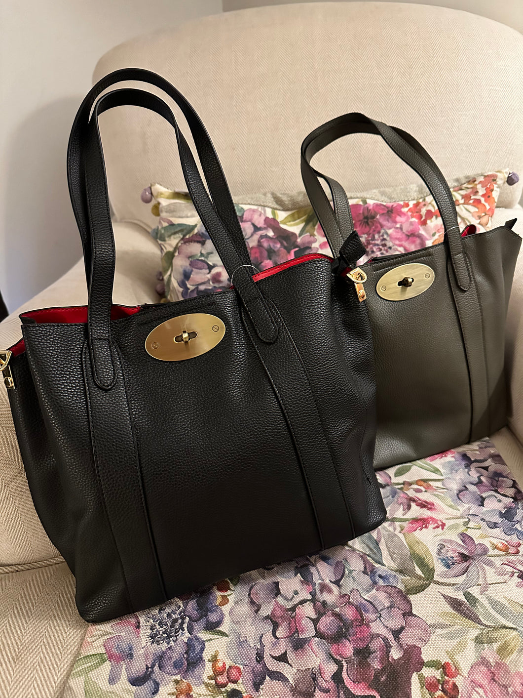 Mulberry Inspired Tote Bag (various colours) - chichappensboutique