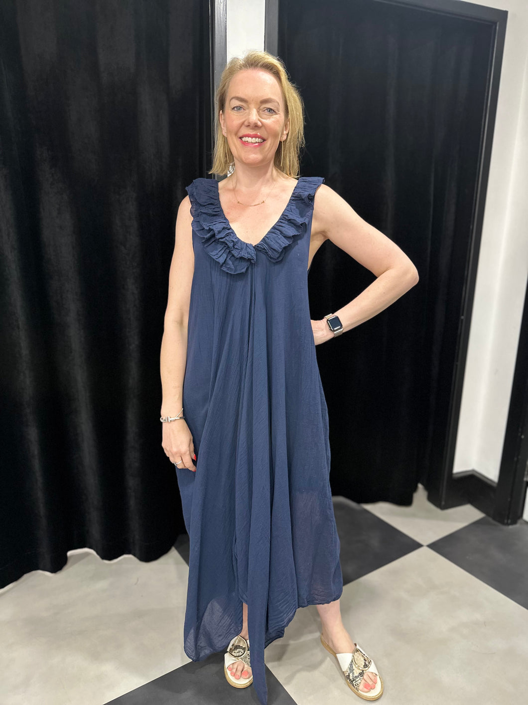 Malaga Sundress (various colours) - chichappensboutique
