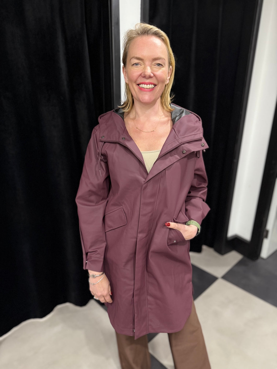 Coppertop Jacket (Burgundy) - chichappensboutique