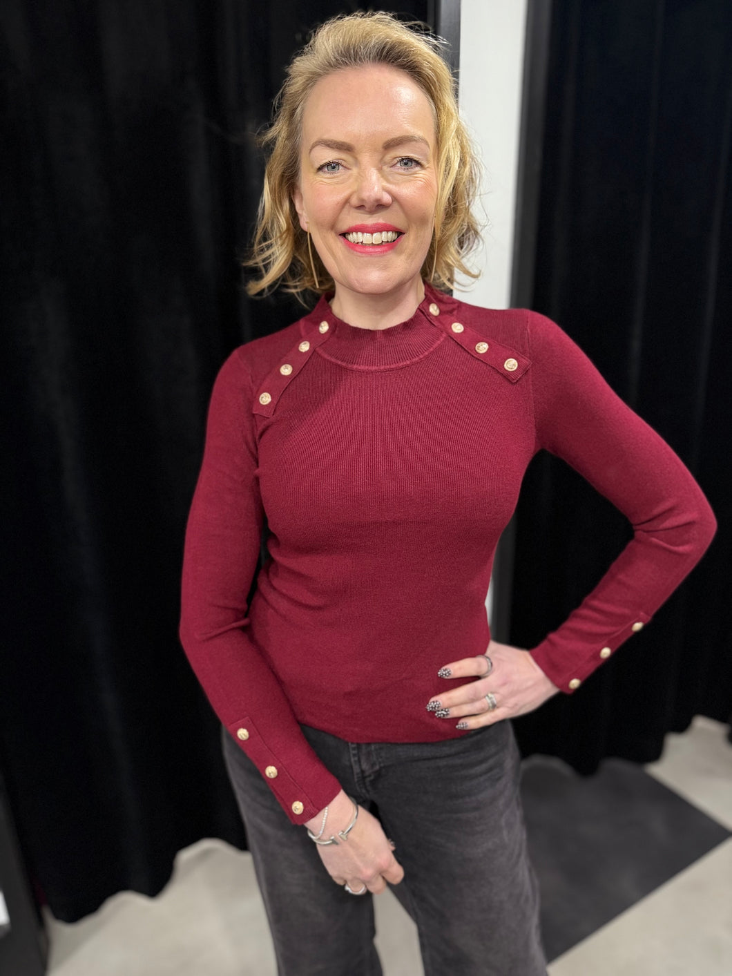 Military Turtle Neck Knit (various colours)