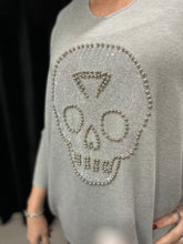 Load image into Gallery viewer, Embellished Skull Knit (various colours) - chichappensboutique