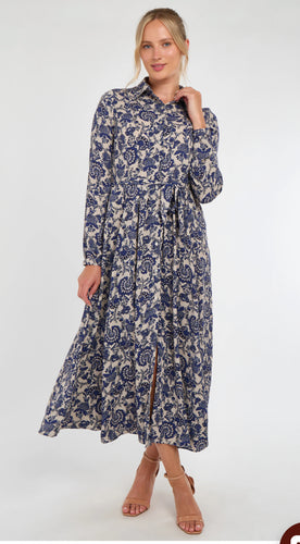 The Maura Maxi Shirt Dress - chichappensboutique