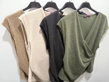Load image into Gallery viewer, Obsession Super Soft Waistcoat Style Top (various colours)