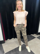 Load image into Gallery viewer, Camo Stretch Trouser (various colours) - chichappensboutique