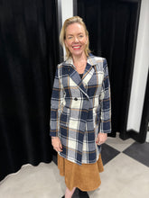 Load image into Gallery viewer, The Collins Check Coat - chichappensboutique