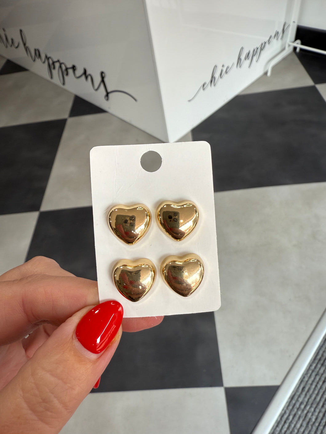 Shaped Clothing Magnets (Gold) - chichappensboutique
