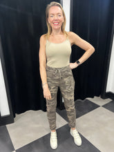 Load image into Gallery viewer, Camo Stretch Trouser (various colours) - chichappensboutique