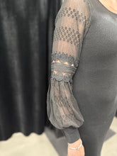 Load image into Gallery viewer, The Verity Black Jumper Dress - chichappensboutique