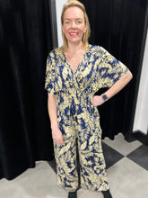 Load image into Gallery viewer, Palm Print Jumpsuit (various colours)