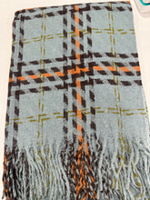 Load image into Gallery viewer, Autumn Check Scarf (various colours) - chichappensboutique