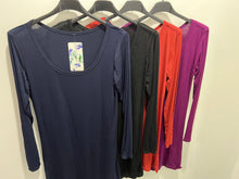 Load image into Gallery viewer, Essential Jersey Long sleeved Long-line Vest Top - chichappensboutique
