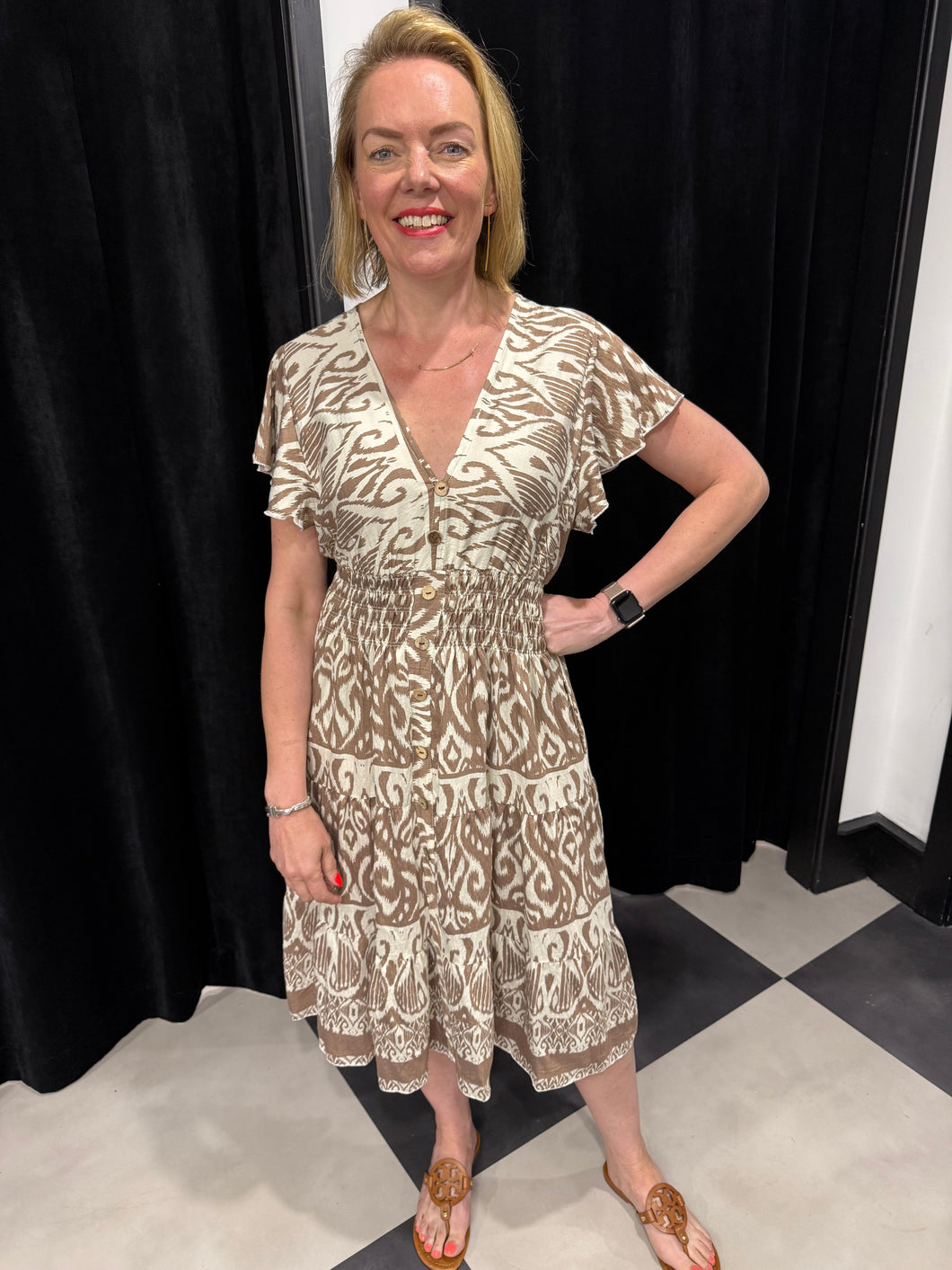 The Billie Midi Dress (various colours) - chichappensboutique