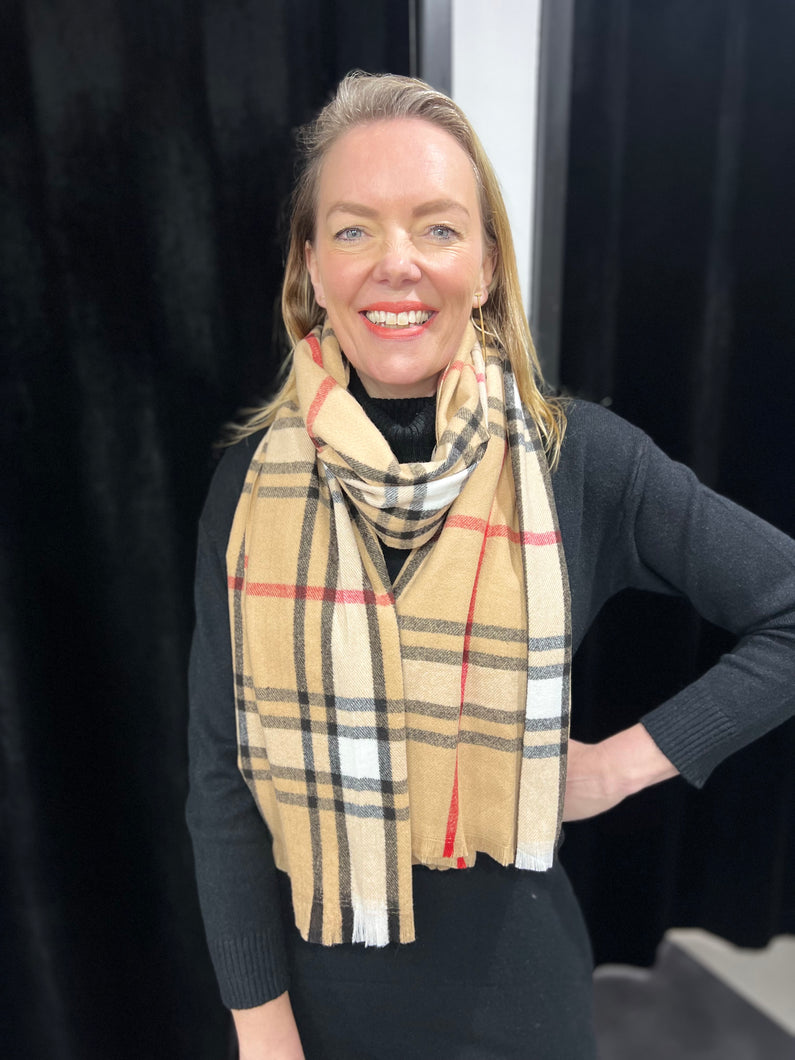 London Cashmere Blend Scarf - chichappensboutique