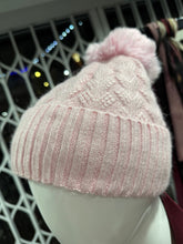 Load image into Gallery viewer, Cable Knit Bobble Hat (various colours)