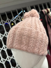 Load image into Gallery viewer, Braid Detail Bobble Hat (various colours)