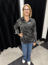 Load image into Gallery viewer, The Contour Satin Feel Shirt - chichappensboutique