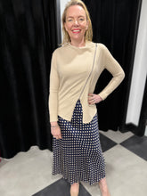 Load image into Gallery viewer, Polka Dot Bias Cut Skirt (various colours)