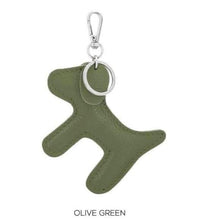 Load image into Gallery viewer, Leather Dog Keyring (various colours) - chichappensboutique