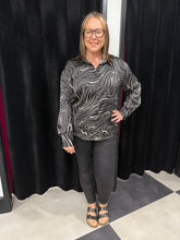 Load image into Gallery viewer, The Contour Satin Feel Shirt - chichappensboutique