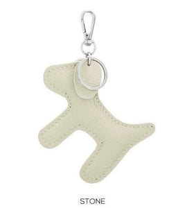 Leather Dog Keyring (various colours) - chichappensboutique