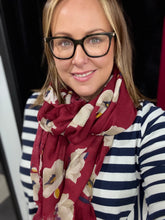 Load image into Gallery viewer, Mocha Rose Scarf (various colours) - chichappensboutique