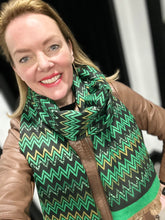 Load image into Gallery viewer, Cosy Zig Zag Scarf (various colours) - chichappensboutique