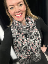 Load image into Gallery viewer, Abstract Camo Cashmere Blend Scarf (new colours) - chichappensboutique