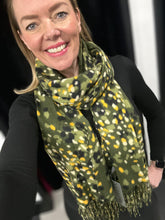 Load image into Gallery viewer, Abstract Camo Cashmere Blend Scarf (new colours) - chichappensboutique