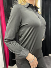 Load image into Gallery viewer, Black Soft Microfibre Layering Tops - chichappensboutique