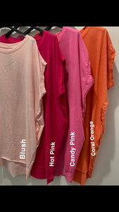 Essential Longline Tshirt (various colours) - chichappensboutique