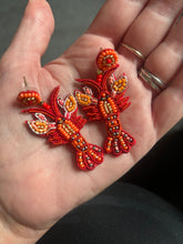 Load image into Gallery viewer, Lobster Earrings (2 colours) - chichappensboutique