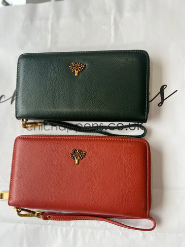 The Cedar Leather Wallet (various colours) - chichappensboutique