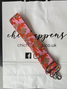 Wide Fabric Handbag Straps (new designs) - chichappensboutique